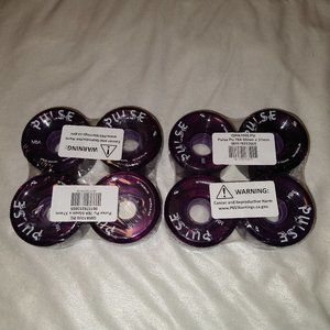 Atom Pulse Outdoor Wheels Purple 65mm 78A qty 8